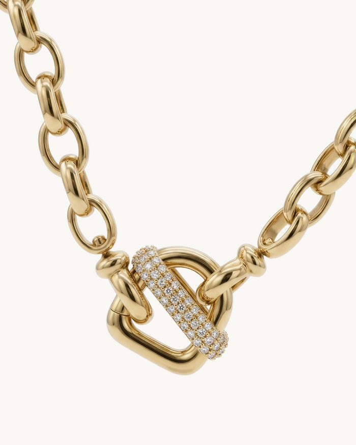 Anya Locket Encrusted
