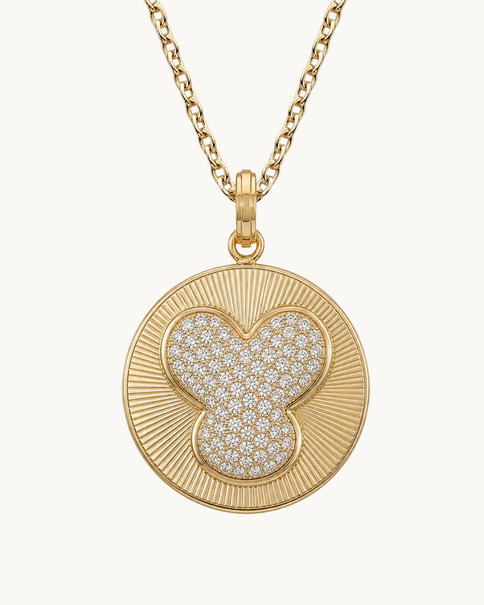 Medium Omnia Medallion Radiant Pavé Halo